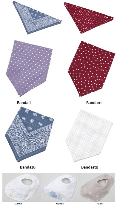 baberos de moda
