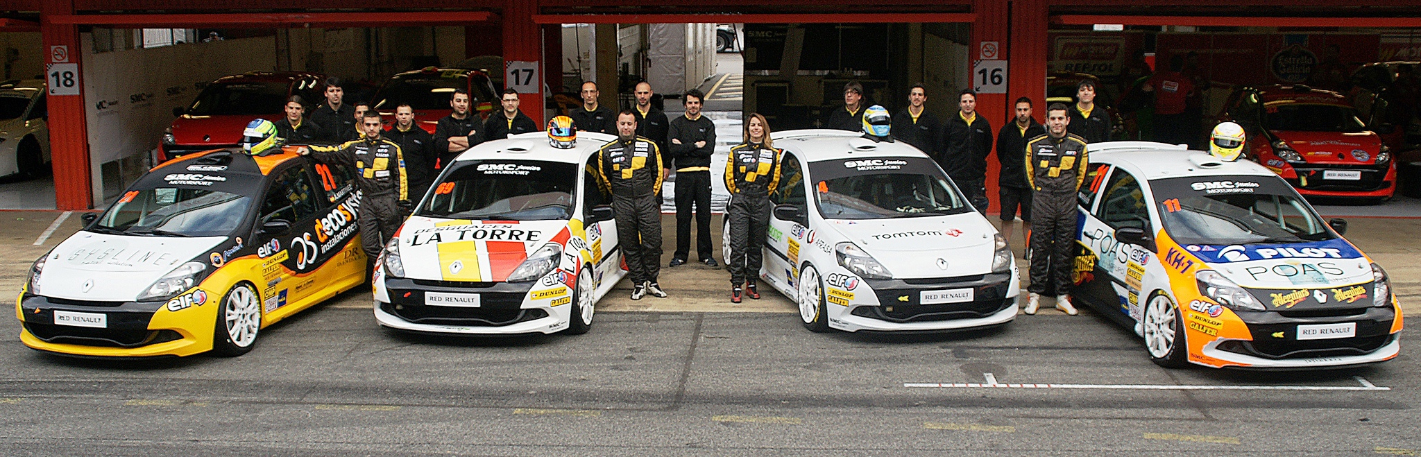 Equipo Renault Clio Cup SMC Junior Motorsport