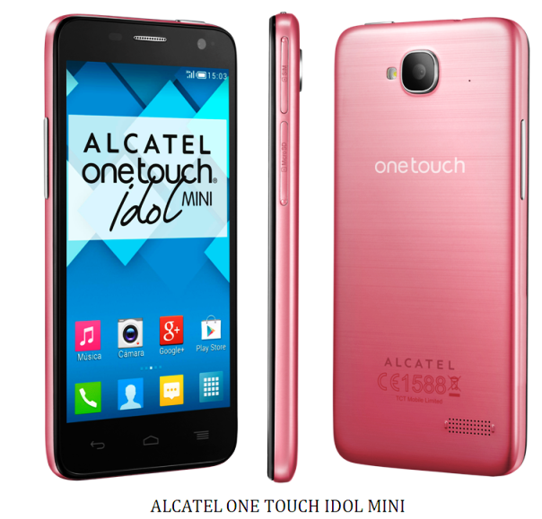 Smartphones Alcatel Onetouch IDOL, IDOL S y IDOL MINI