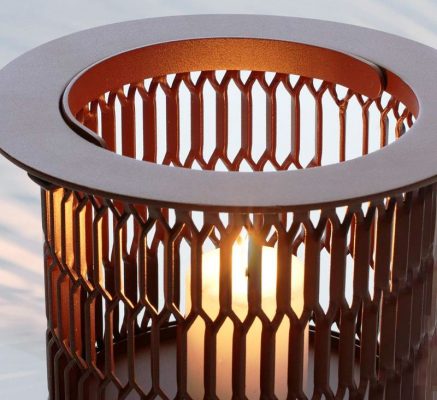 Candleholders Kettal Mesh by Patricia Urquiola