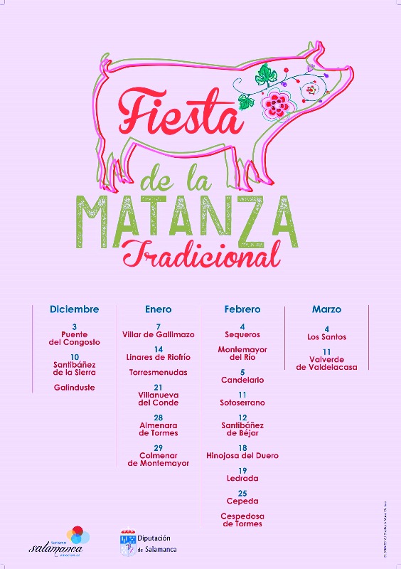 Cartel Fiesta de la Matanza Salamanca