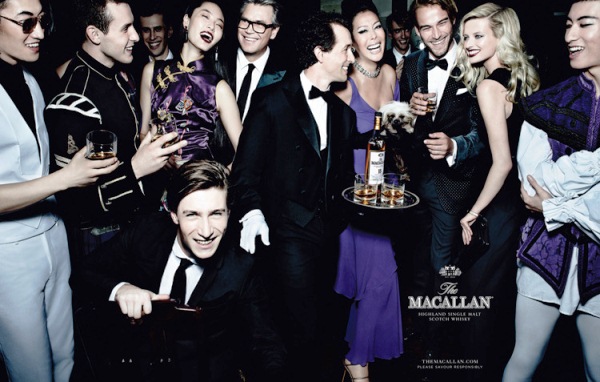 mario testino y macallan whisky