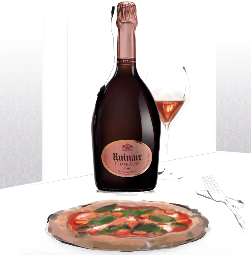 Champagne & Pizza by RUINART