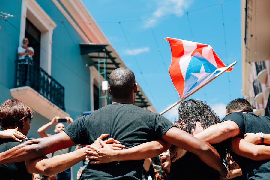 Puerto Rico bailando salsa