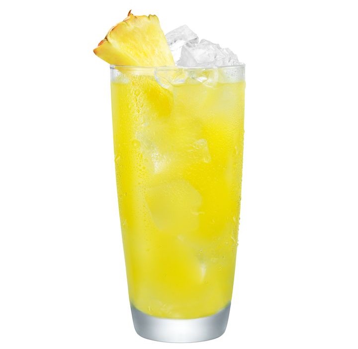 coctel malibu piña