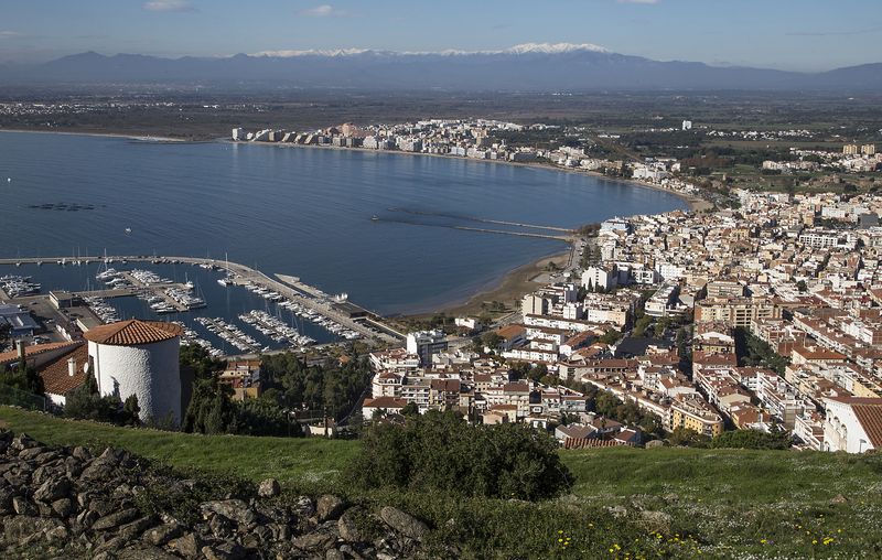 ROSES -Panorámica desde Puig Rom