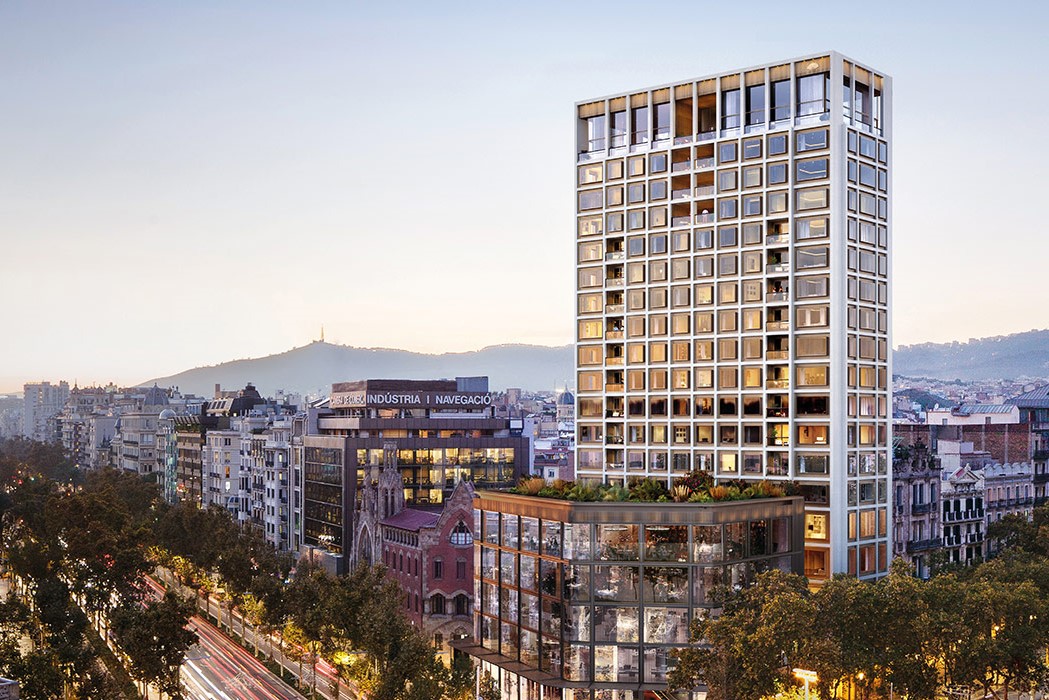 Áticos y Apartamentos de lujo en el Paseo de Gracia de Barcelona