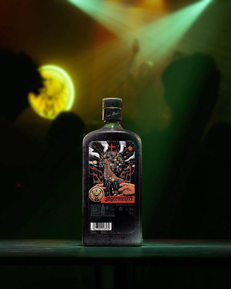 Jagermeister Limited Edition Label Pedro Correa