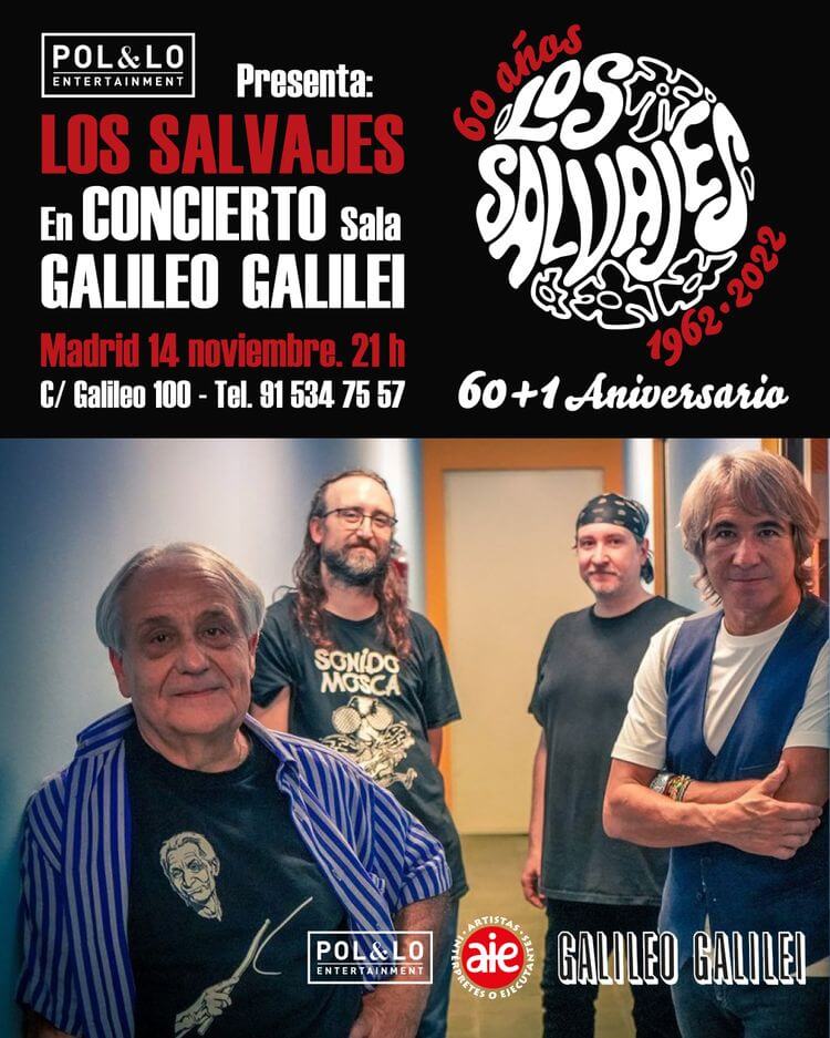 Poster LosSalvajes_GalileoGalilei