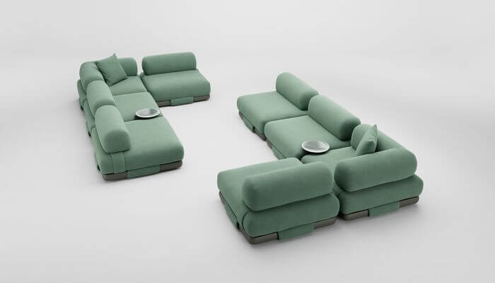 Insula Sofa by Patricia Urquiola