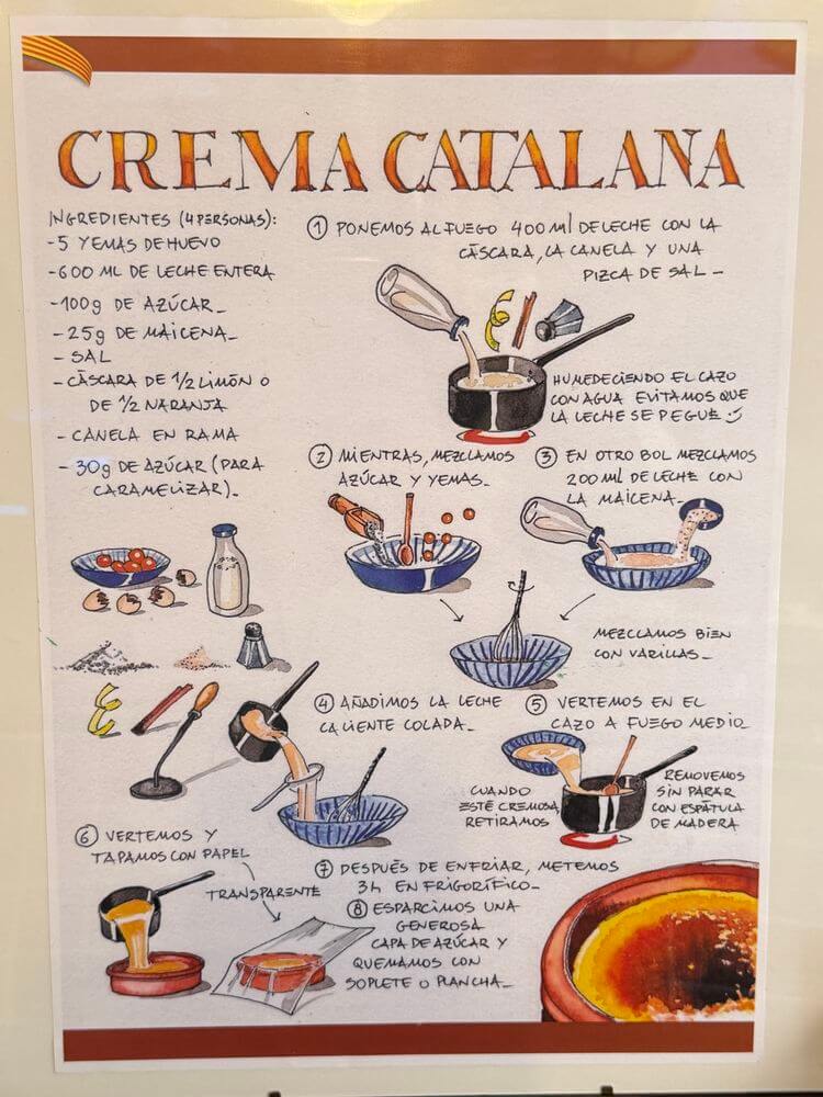 Crema catalana elaboracion