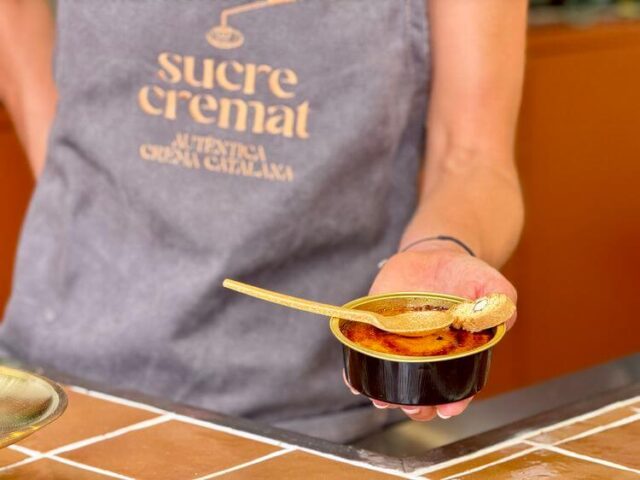 Sucre cremat crema catalana