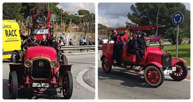 Rally coches de bomberos historicos