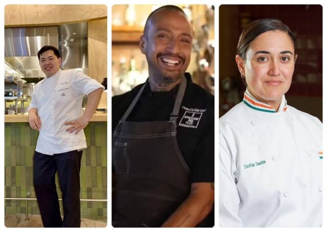 Chef Ringo - Macao / Pablo Valencia - Tucson / Sofia Sada - San Antonio The Food Capitals Summit Castelldefels Chefs