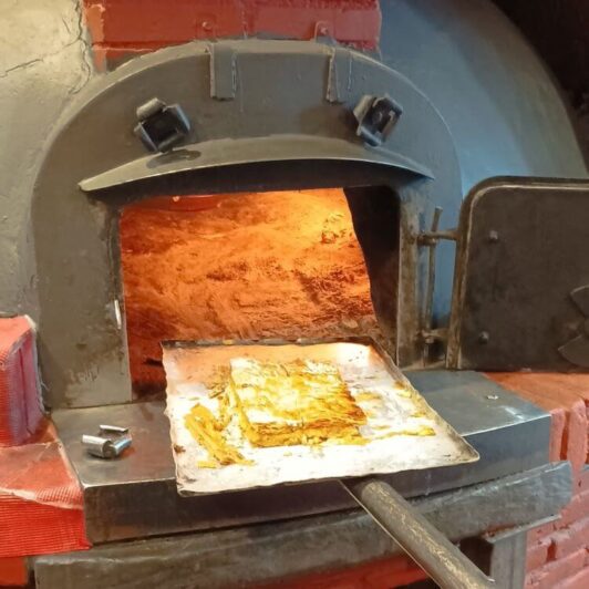 Milhojas en horno