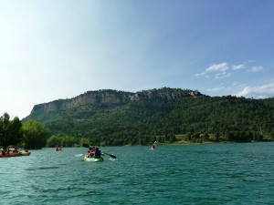 Piragüismo en la Toba