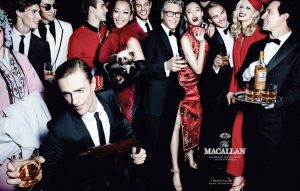 mario testino y the macallan whisky