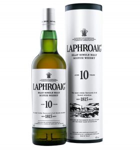 Laphroaig 10 botella y estuche 70cl