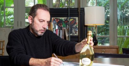 Lazaro Rosa Violan y Ruinart Champagne