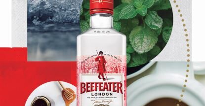 Beefeater hot gin Fancy Tea