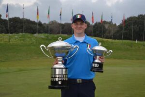 Lucas Fallotico, primer ganador italiano en la historia de la Copa de S.M. Rey