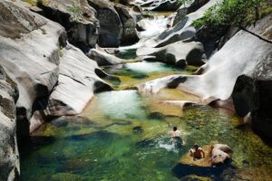 Pilones en el jerte