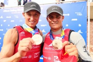 Botín y Trittel, medalla de bronce en la clase de vela de 49er