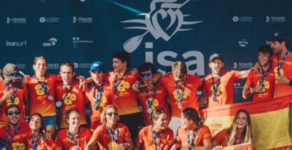 España subcampeona del mundo en los ISA World SUP & Paddleboard Championship 2023
