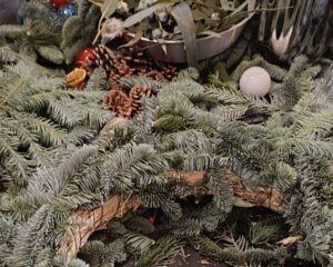 Taller coronas Navidad en Barcelona