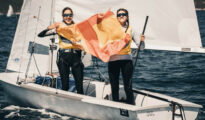 Neus Fernández Darder y Martina Gomila Darder, del Club Náutico Arenal, campeonas del mundo