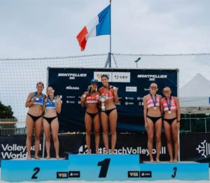Sofía Izuzquiza y Sofía González medalla de oro en el Beach Pro Tour Futures de Montpellier 2025