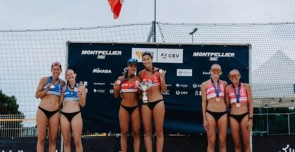 Sofía Izuzquiza y Sofía González medalla de oro en el Beach Pro Tour Futures de Montpellier 2025
