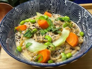 Kasa Hanaka Udon Shiitake y Trufa con crema de queso Philadelphia