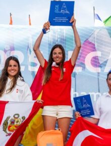 La española Blanca Ferrando se corona campeona del mundo de ILCA 4